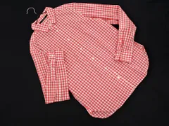MACPHEE マカフィー トゥモローランド ギンガムチェック シャツ size38/赤ｘ白 ■◇ レディース