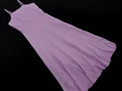 earth music&ecology アースミュージック＆エコロジー キャミソール ワンピース sizeF/紫 ■◇ レディース