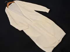 MERCURYDUO マーキュリーデュオ ロング ショール カーディガン sizeF/アイボリー ■◇ レディース