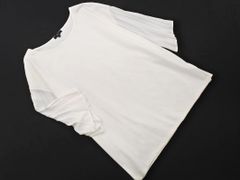 COMME CA ISM コムサイズム 切替 7分袖 カットソー size11/オフホワイト ■◇ レディース