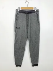 UNDER ARMOUR アンダーアーマー UAライバルコットン ジョガー イージー パンツ sizeLG/グレー ■■ メンズ