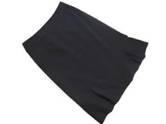 PAUL STUART ポールスチュアート 切替 スカート size6/紺 ■■ レディース