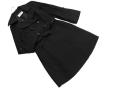 PROPORTION プロポーション ボディドレッシング トレンチ コート size3/黒 ■◇ レディースのサムネイル