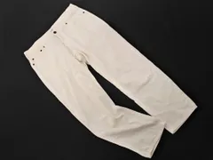 NATURAL BEAUTY BASIC ナチュラルビューティーベーシック デニムパンツ sizeL/白 ■■ レディースのサムネイル