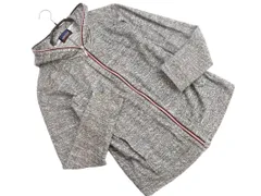 NICOLE CLUB ニコルクラブ ジップアップ パーカー size46/グレー ■◇ メンズ