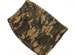 NATURAL BEAUTY BASIC ナチュラルビューティーベーシック 迷彩柄 スカート sizeS/緑 ■◇ レディース