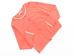 kate spade ケイトスペード シルク混 カーディガン sizeS/オレンジ ■◇ レディース