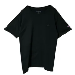 S チャンピオン ワンポイント シンプル ブラック 黒 Tシャツ レディース ユニセックス メンズ 古着 半袖 CHM