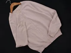Apuweiser-riche アプワイザーリッシェ カーディガン size2/ピンクベージュ ■◇ レディース