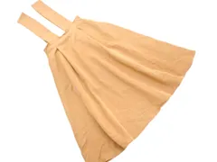 nano universe ナノユニバース ロング ジャンパー スカート sizeF/キャメル ■■ レディース