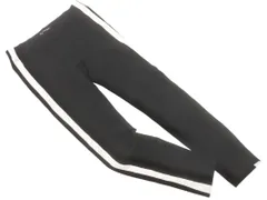 ZARA TRF ザラ トラファ サイドライン ストレッチ パンツ sizeM/黒ｘ白 ■■ レディース