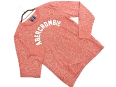 Abercrombie & Fitch アバクロンビー＆フィッチ プルオーバー カットソー sizeXS/赤 ■◇ メンズ