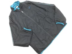 NIKE ナイキ ロゴ刺 ジップアップ ジャケット sizeM/グレー ■◇ レディース