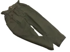 ZARA WOMAN ザラ ウーマン リネン混 テーパード パンツ sizeL/ダークカーキ ■◇ レディース