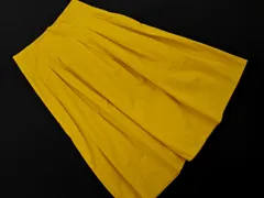 ZARA WOMAN ザラ ウーマン ロング フレア スカート sizeL/黄 ■■ レディース