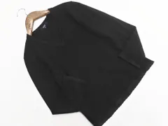 ROPE ロペ Vネック ラメ ニット セーター sizeM/黒 ■◇ レディース