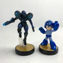 【中古美品】 amiibo 2個 セット まとめ スマブラ ロックマン ダークサムス Nintendo Switch 3DS 【023-260311-mh-06-fuz】