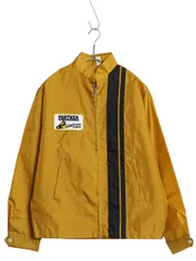 【お得なクーポン配布中!】 デッドストック 70s Louisville ナイロン レーシング ジャケット メンズ M ヴィンテージ ジャンパー ブルゾン ワンポイント 企業 ワッペン