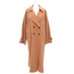 アーバンリサーチ URBAN RESEARCH ウエストドロストトレンチコート ロング ダブル ベルト付 F オレンジ UR16-27L003 /GV