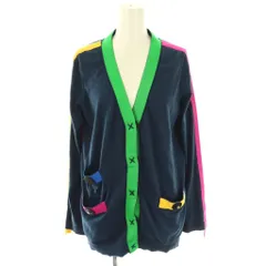 ゾー&ネマ Zhor&Nema カーディガン ニット 長袖 M ネイビー /HK ■GY57のサムネイル