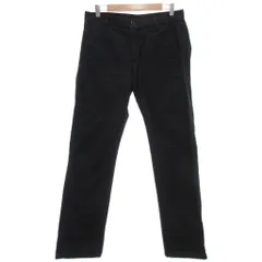 マーガレットハウエル MHL. チノパン パンツ M 黒 ブラック 無地 フルレングス /ML ■GY58のサムネイル
