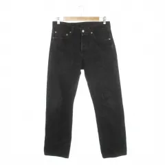 リーバイス Levi's 501 デニムパンツ ジーンズ ボタンフライ W33 L32 黒 ブラック /AH1 ■ECD001