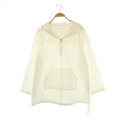 バビロン BABYLONE 25SS アノラック シャツパーカー プルオーバー F 白 ホワイト /AT ■OSのサムネイル