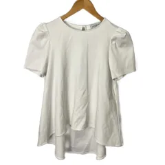 アベニールエトワール Aveniretoile  25SS  タックパフスリーブフレアカットソー カットソー 34 ホワイト ■SHのサムネイル