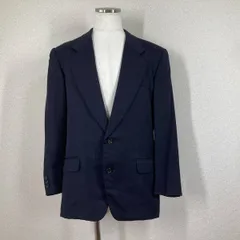 【コムサデモード】テーラードジャケット　ネイビー　M ウール 背抜き 　COMME CA DU MODE　ビジネス オフィス フォ－マル セミフォーマル 入学式 卒業式　入園式　卒園式　七五三