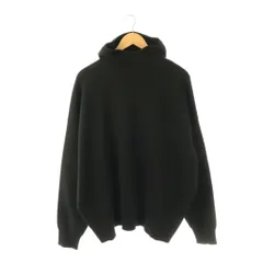 ナゴンスタンス nagonstans 26SS knit parker パーカー ニット プルオーバー ワイド M ブラック /ES ■OSのサムネイル