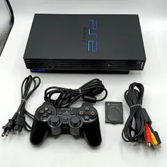 【中古動作品】PS2 Playstation2 SCPH-39000 RC ブラック 本体一式セット メモリ付属 SONY プレステ２