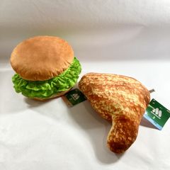 모스 버거 이치 반 쿠지 2 개 정리 상품 모스 치킨 쿠션 테리야키 버거 티슈 케이스 MOS BURGER 현재 제품