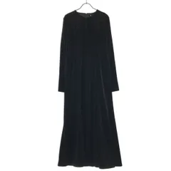CLANE クラネ VELOUR GLITTER ONEPIECE ベルベットワンピース 17112-5382 ブラック 1