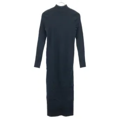 DEMYLEE デミリー リブニットワンピース  ネイビー XS