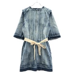 sacai 再構築 デニムワンピース サイドジップ サイズ2日本製 - メルカリ