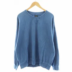 ビズビム VISVIM AMPLUS CREW L/S スウェット トレーナー 長袖 2 水色 ライトブルー 0221905010001 /AN46のサムネイル