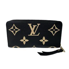 美品 ルイ ヴィトン LOUIS VUITTON  モノグラム アンプラント バイカラー ジッピーウォレット M80481 IC