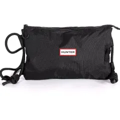 ハンター HUNTER ナイロン ショルダーバッグ ブラック HXRU0021251 BLK DOZMARY CROSSBODY BAG ドズマリー クロスボディ サコッシュ レディース メンズ ユニセックス【新品・本物】売れ筋