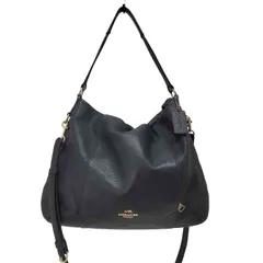 コーチ COACH 2WAY ペブルド レザー ショルダー ハンドバッグ レディース 表記無 