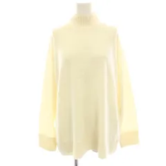 23区 オンワード樫山 タグ付き ニット セーター 薄手 ウール カシミヤ混 長袖 大きいサイズ 48 白 ホワイト KRWWYW0508 /HN ■ECD001