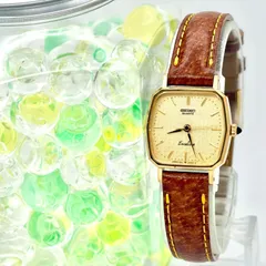 【新品電池】SEIKO セイコー Exceline エクセリーヌ レディース 腕時計 10角形 ゴールド 1221-5010 730183
