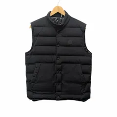 MONCLER モンクレール MERAK ナイロン ダウンベスト D10914332305 61446077SBZY ブラック サイズ 2