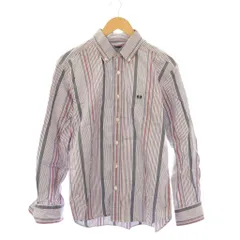 マックレガー マクレガー McGREGOR ボタンダウンシャツ L マルチカラー ストライプ柄 レギュラーカラー 長袖 /BB ■ECC001