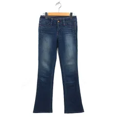 ビッグジョン Big John ブラッパーズ BRAPPERS デニム ジーンズ ブーツカット ひげ加工 ローライズ ジップフライ W58 青 ブルー /NT14