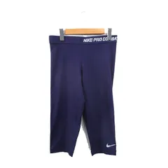 ナイキ NIKE プロコンバット PRO COMBAT タグ付き 国内正規品 トレーニング用 レギンスパンツ ロゴ L パープル 紫 /KT5