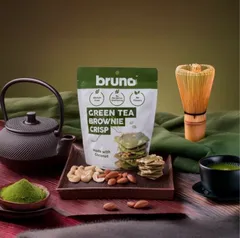 【2個セット】ルーノスナック ココナッツクリスプ 60g｜抹茶　グルテンフリー ココナッツスナック タイ輸入菓子