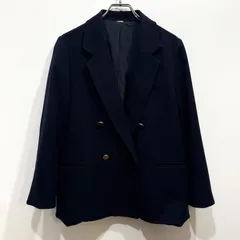 Mila Owen ミラ オーウェン 金釦ダブルブレザー テーラードジャケット  紺ブレ ネイビー 0【送料込み】