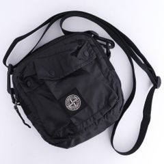 新品】 26SS ストーンアイランド クロスボディバッグ ブラック - メルカリ