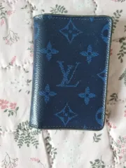 (正規品) Louis Vuitton ルイヴィトン モノグラム エクリプス ブルー ウール 財布