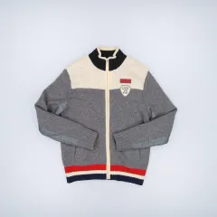 M ルコックスポルティフ ゴルフ 防風ジャケット ニットジップアップ 1223H1